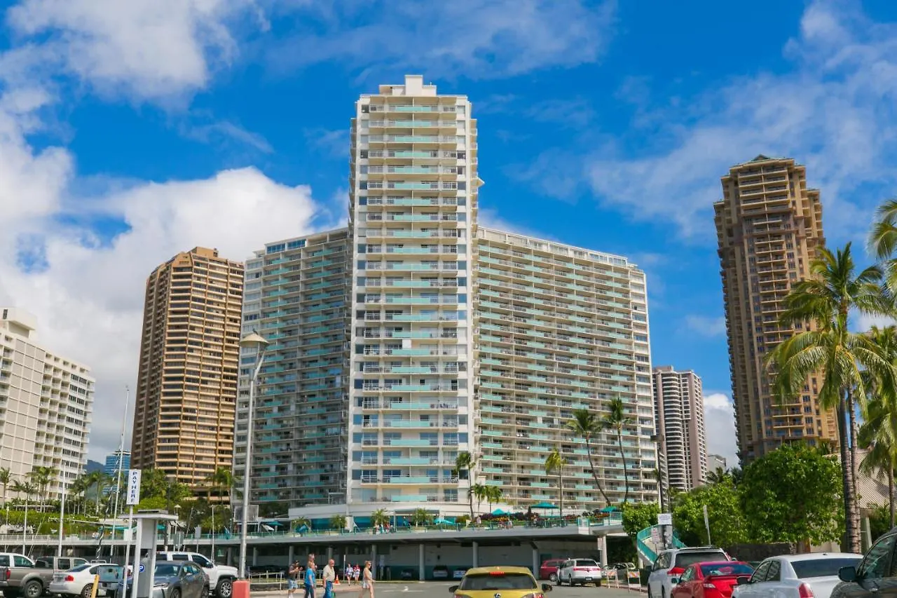 Ilikai Tower 1421 City View 1Br Honolulu