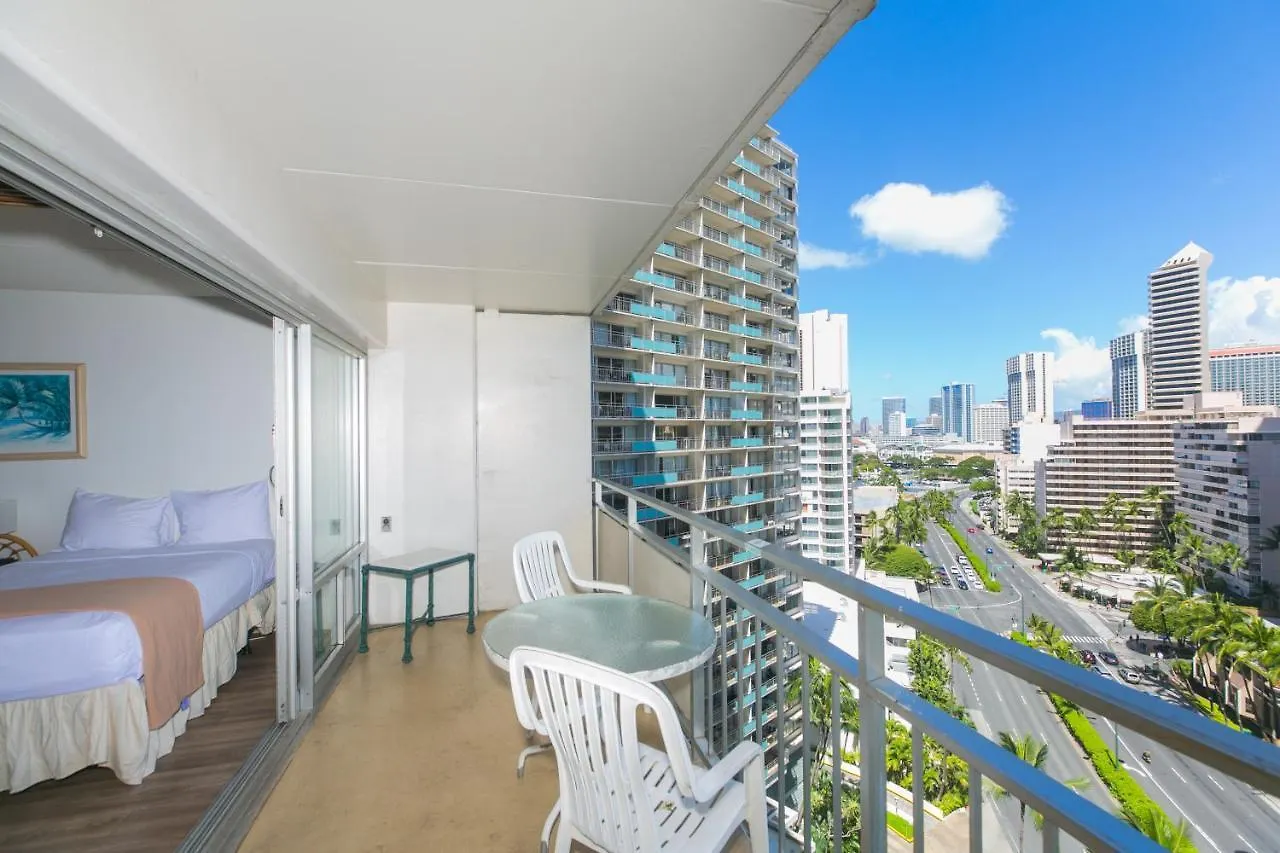 Ilikai Tower 1421 City View 1Br Honolulu